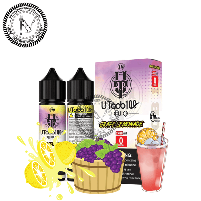 Grape Lemonade by U TooB 100 E juice 2x60ML 120ML