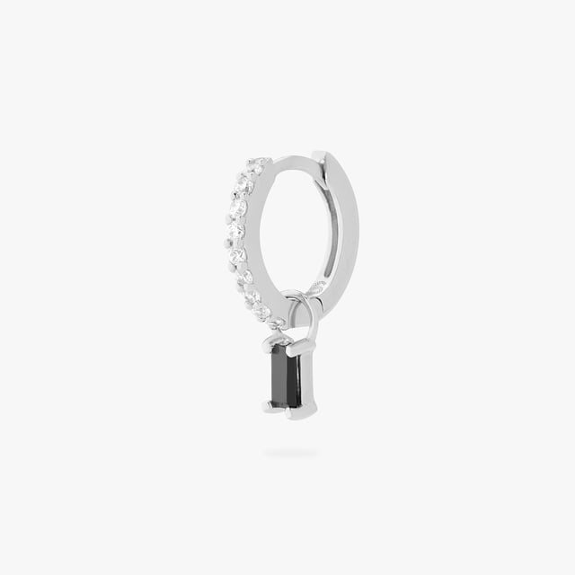 Baguette Charm Huggie