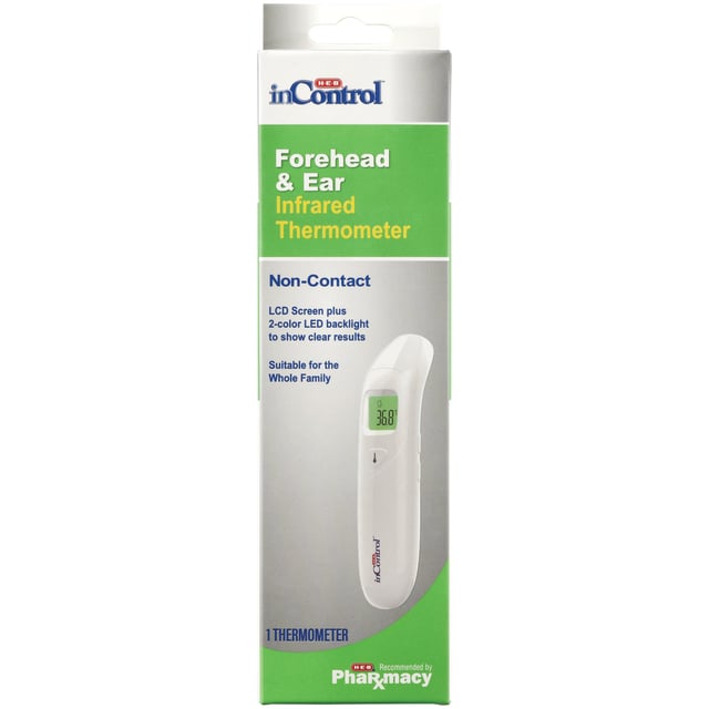 H-E-B Forehead & Ear Non-Contact Infrared Thermometer