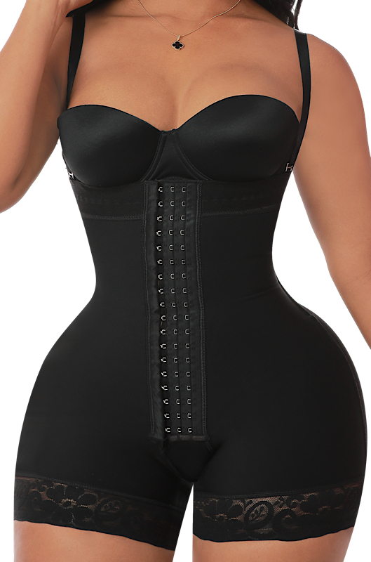 Curvy Body Seamless Strapless Faja #8403 – Butt‑Lifting Invisible Body Shaper