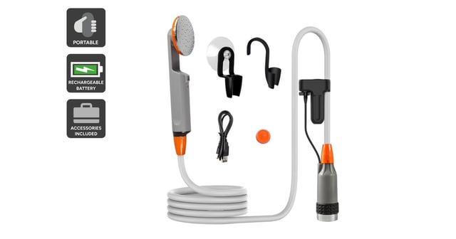 Komodo Portable Camping Shower | Portable Showers & Accessories | Sports, Outdoors & Travel