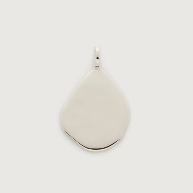 Rose Gold Vermeil Alphabet W Pendant Charm