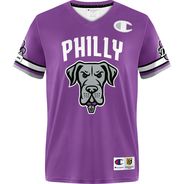 Champion Philadelphia Waterdogs 2025 Away Player (Drop Down) Replica Jersey - Youth