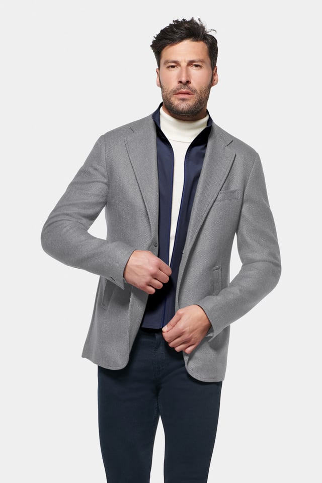 Performance Blazer, Light Grey