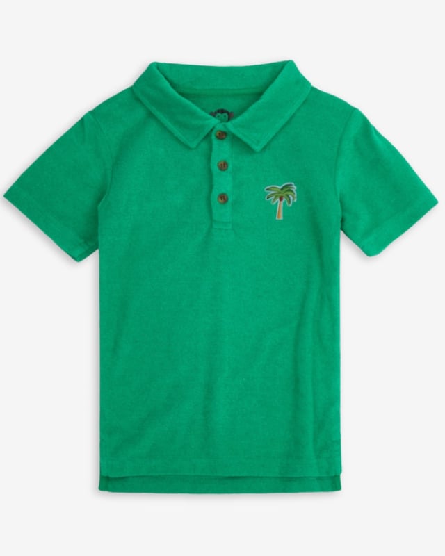 Kelly Green Fairbanks Terry Polo