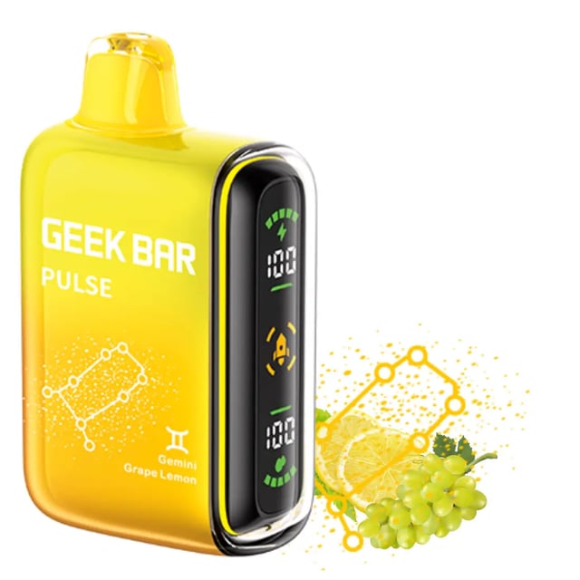 Geek Bar Pulse Grape Lemon (NEW) | $12.99 | Twelve Tribes