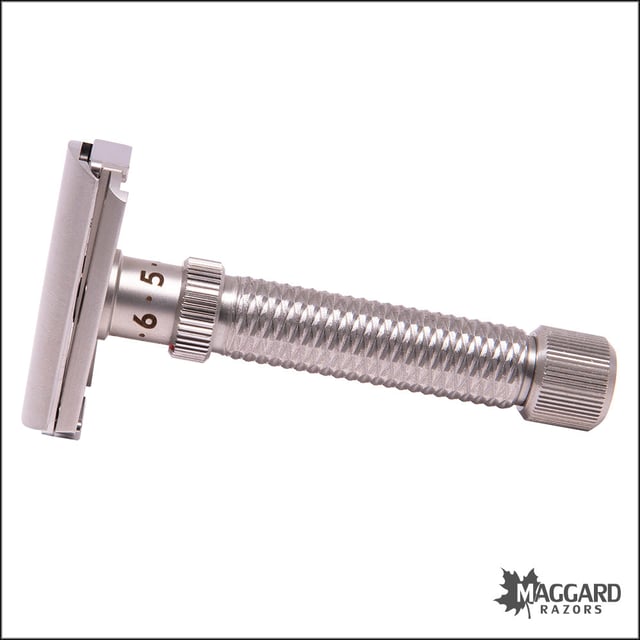 Rex Supply Co. Konsul Slant Adjustable Stainless Steel DE Razor