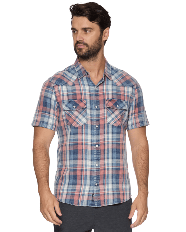 WINCHESTER VINTAGE WASHED WESTERN SS SHIRT