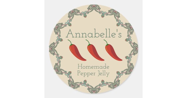 Pepper Jelly Label