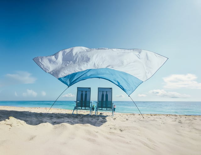 Shibumi Shade with Wind Assist