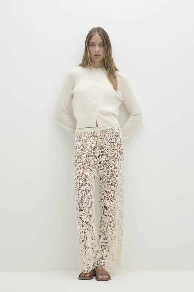 JAYLA BUTTON-UP CASHMERE CARDIGAN