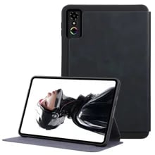 Für ZTE nubia RedMagic Astra Stoßfeste Hülle aus PU-Leder mit Ständer - Blau