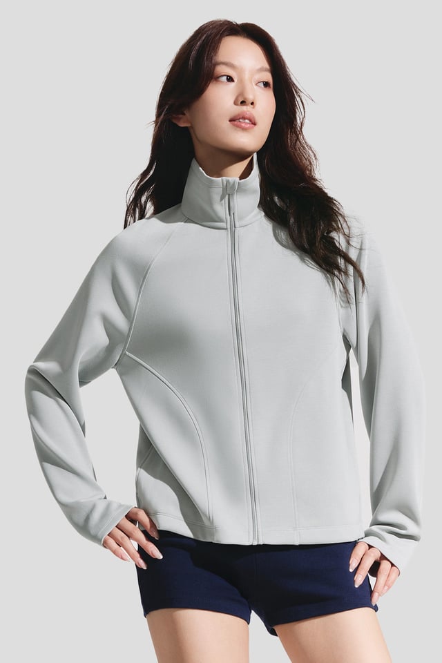 BreezeShield – Women’s High Collar Zip-Up Sun Protection Jacket UPF50+