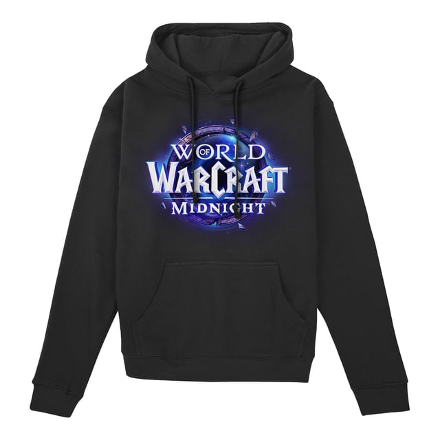 World of Warcraft: Midnight Logo Black Pullover Hoodie