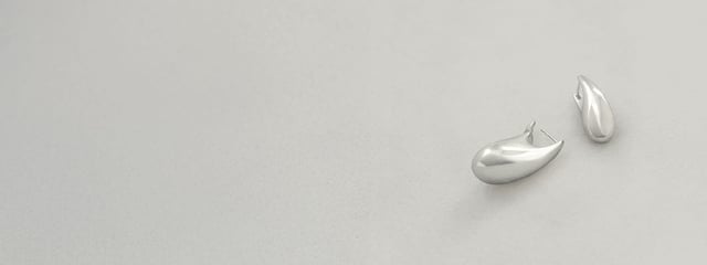 GEORG JENSEN SIGNATURE DIAMONDS，單鑽耳環, 单支