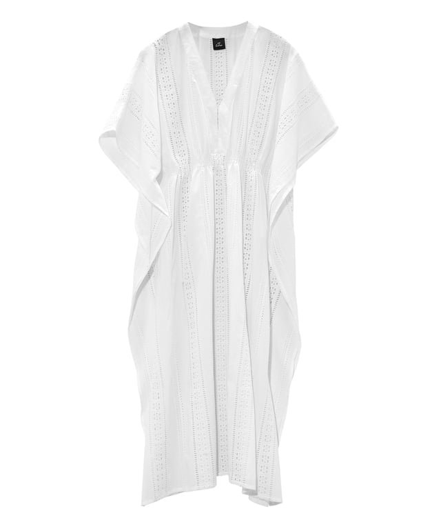Eyelet Maxi Caftan