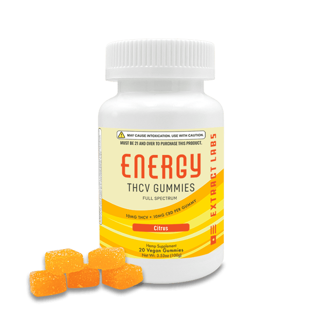 THCV Gummies | Energy Gummies | Citrus Flavored