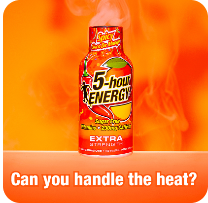 Spicy Cinco De Mango Extra Strength 5-hour ENERGY Shots