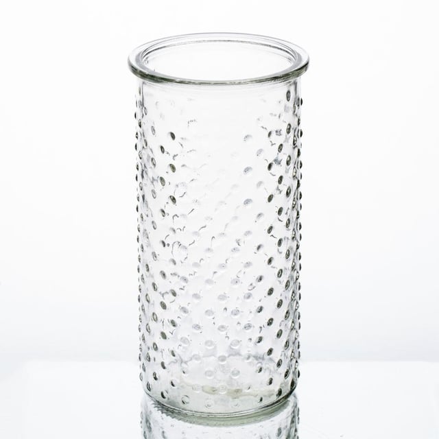 Richland Cylinder Vase Dotted Swiss Small