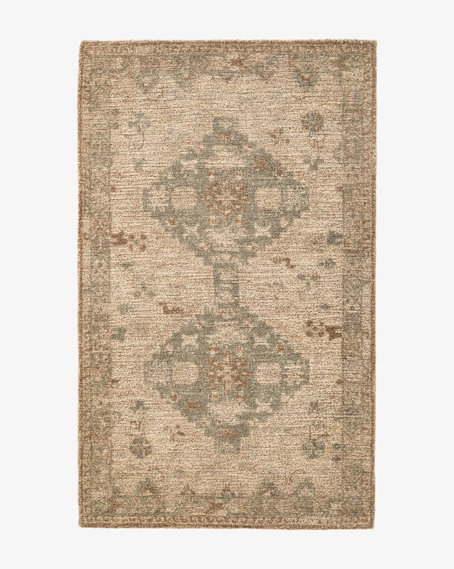 Wilshire Natural Hand-Tufted Wool Rug