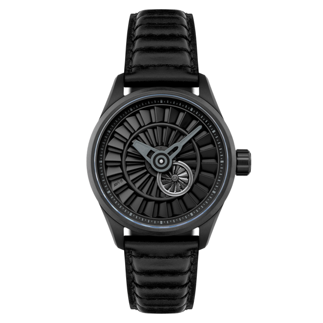 AVI-8 Hawker Harrier Pegasus Automatic Limited Edition Piston Black