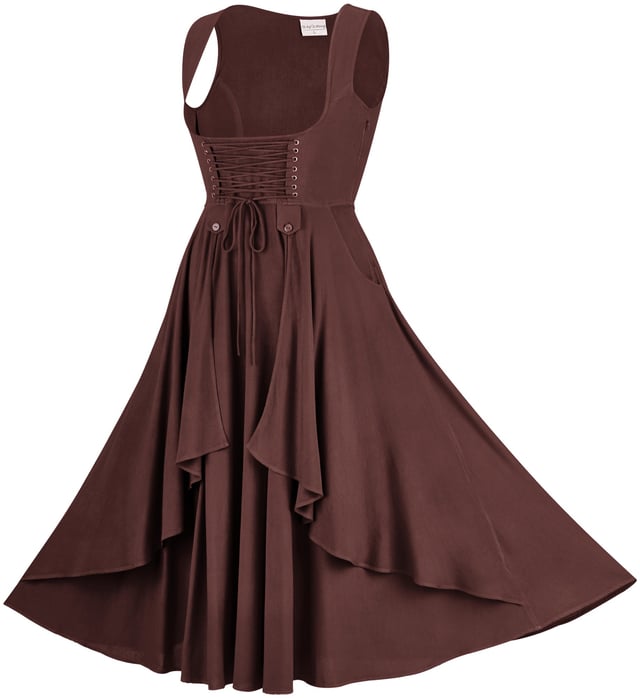 Rosetta Overdress Limited Edition Brown Chocolate