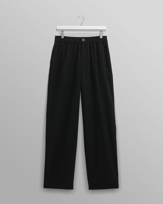 Glencoe - Black Loose Fit Trousers