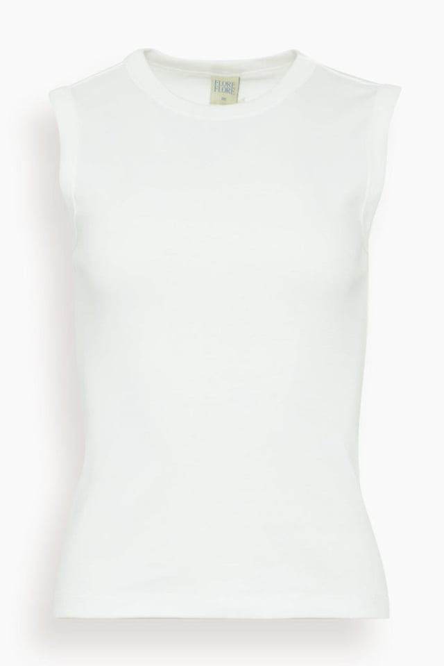 Esme Tank in White