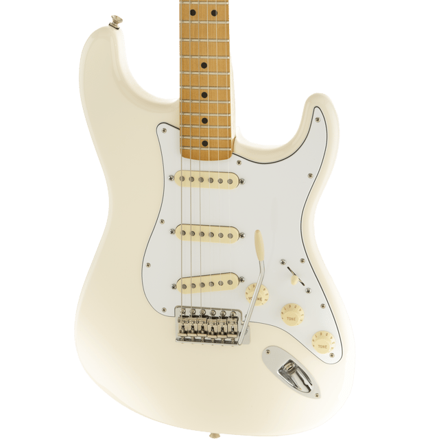 Fender Jimi Hendrix Stratocaster Electric Guitar, Olympic White