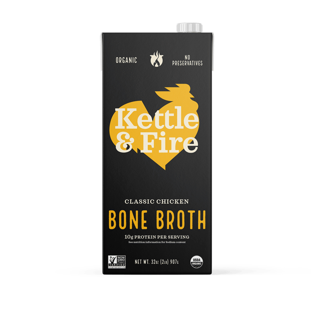 4-Pack: Chicken Bone Broth - 32oz