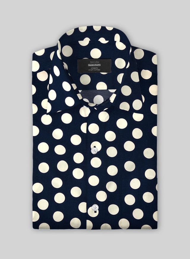 Retro Orbit Cotton Shirt