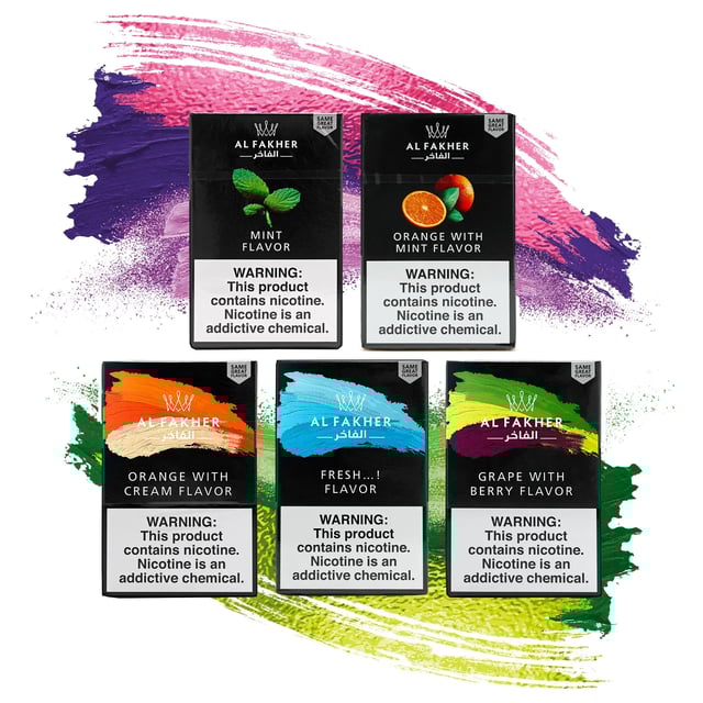 Al Fakher Shisha Choose Your Own (Choose any 5 X 50g) Super Pack