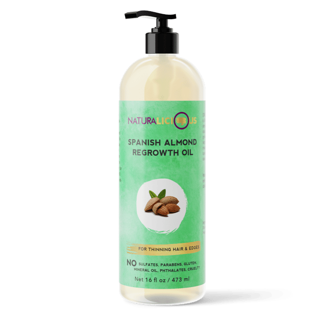 Salon Size - Spanish Almond Regrowth Oil, 16oz