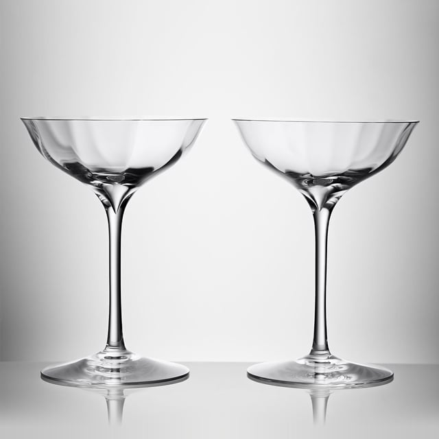 Elegance Optic Belle Coupe, 7oz, Set of 2
