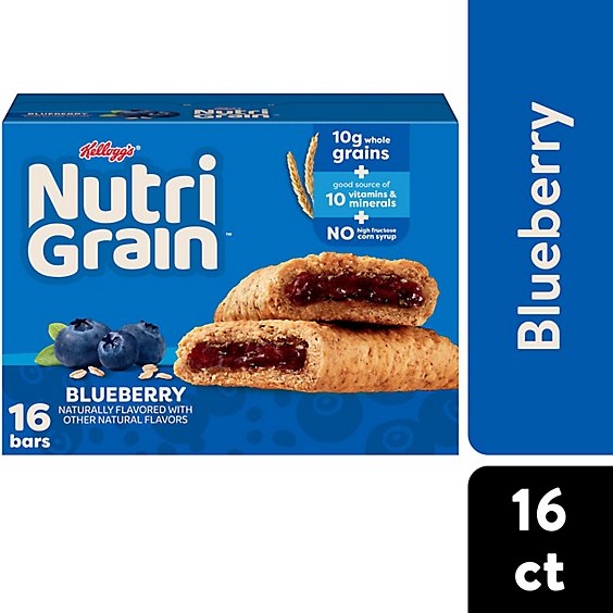 Nutri Grain Bars Blueberry 16 Ct - 20.8 OZ