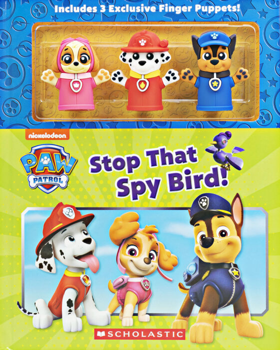 PAW Patrol Stop That Spy Bird! with Finger Puppets