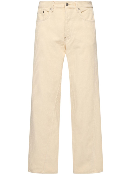 Wide twisted corduroy pants - SUNFLOWER - Men  | Luisaviaroma