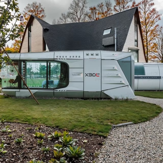 Dream Series X30 Luxury Prefab House Waterproof Interior for Park Hotel Workshop Warehouse Mall Courtyard Applications