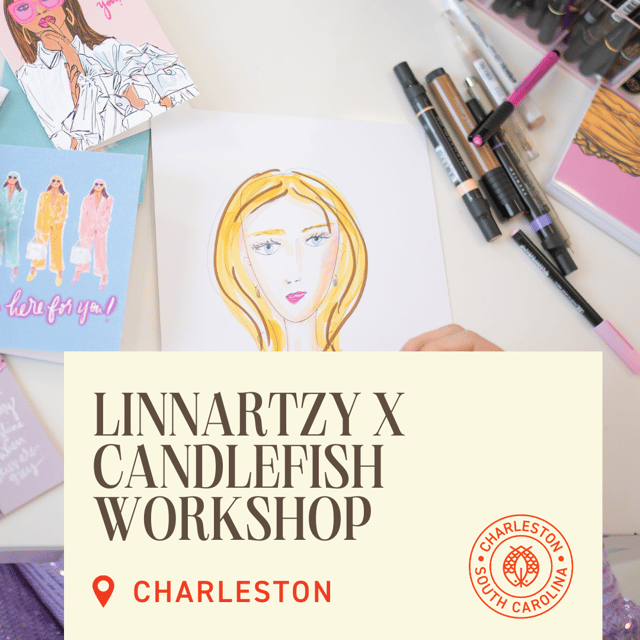 LinnArtzy x Candlefish July 31st 6pm