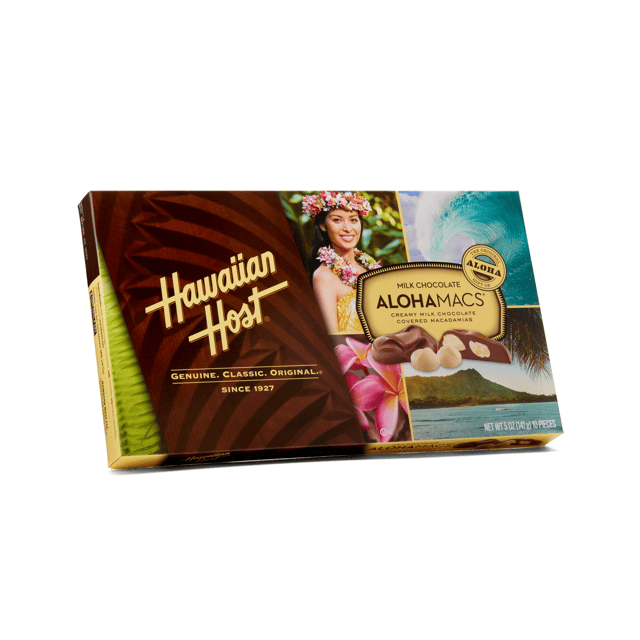 AlohaMacs Milk Chocolate 6oz Box
