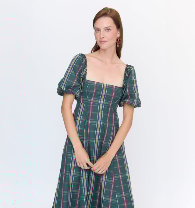 The Matilda Dress - Hyacinth Organza Dot