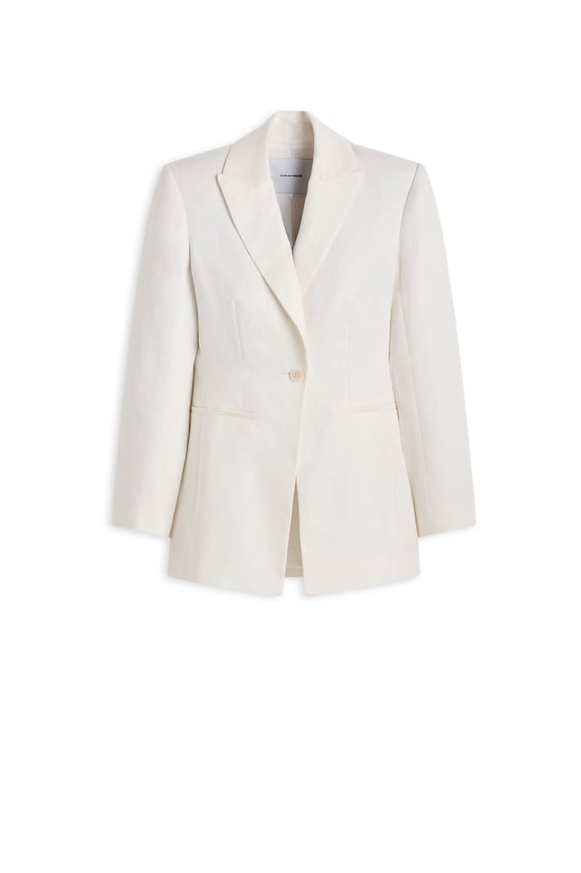 LINEN TAILORED JACKET