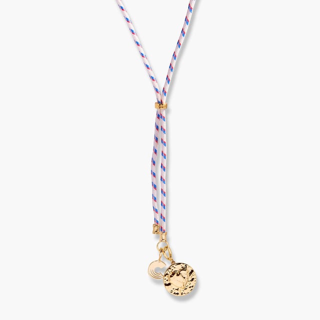Kai Initial Heart Lariat Charm Necklace