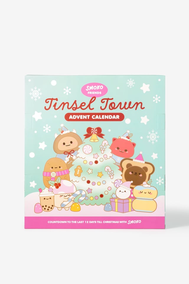 Smoko Friends Tinsel Town Bag Charm Advent Calendar (2025)