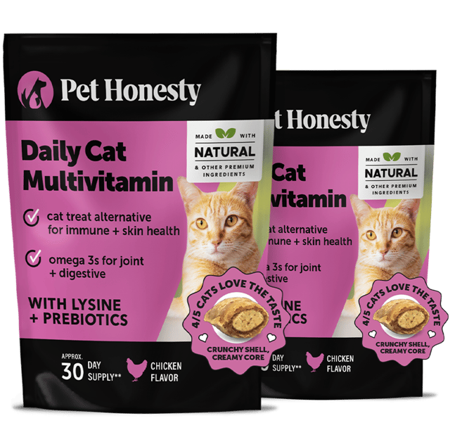 Dual Texture Multivitamin for Cats 2-Pack (Chicken Flavor)