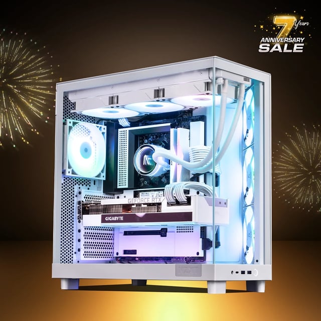 Anniversary Pentagon - White