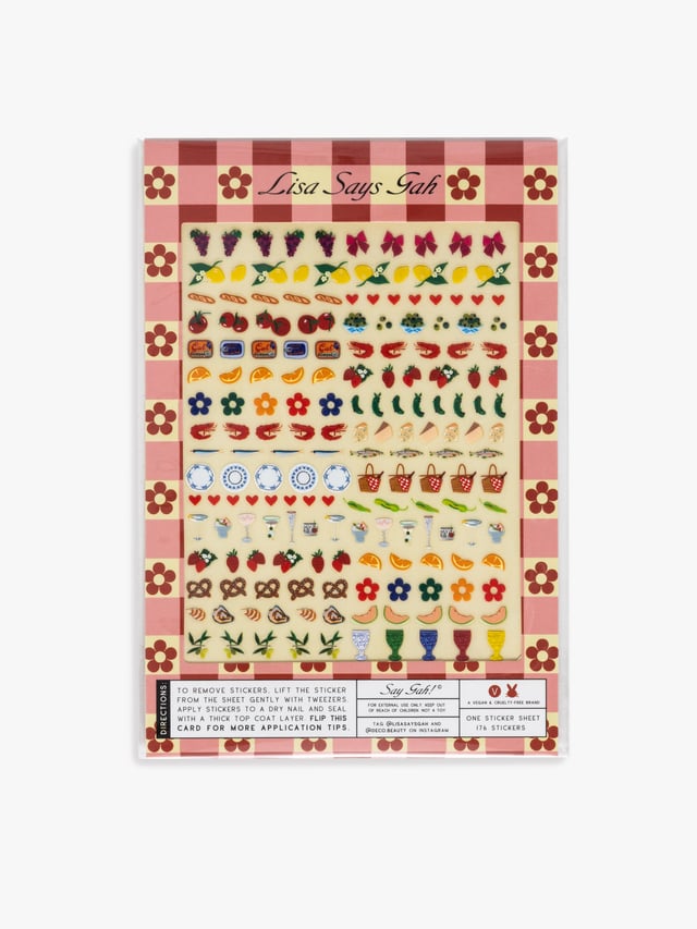 Nail Art Stickers - Set The Table