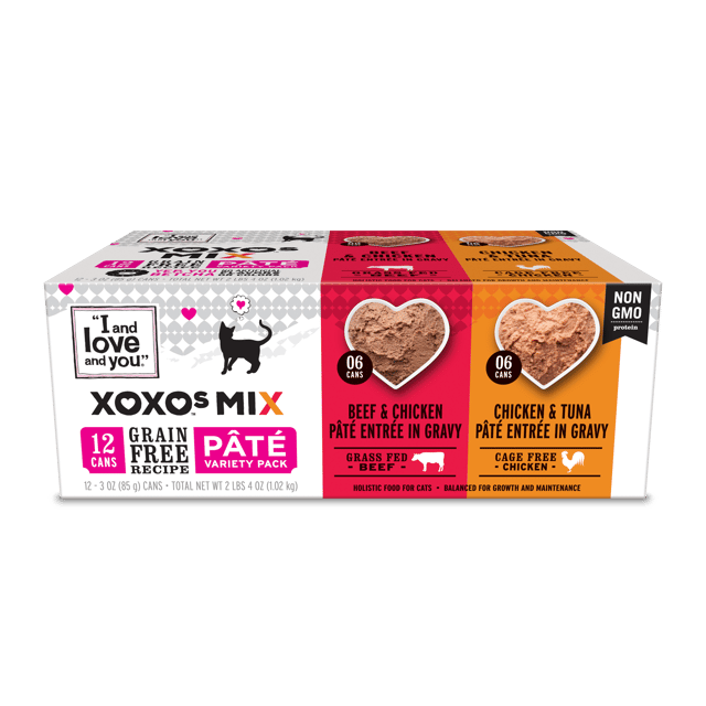 XOXOs Chicken & Beef Pâté Variety Pack