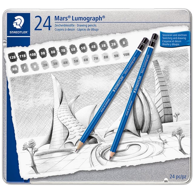 Staedtler Mars Lumograph Set of 24
