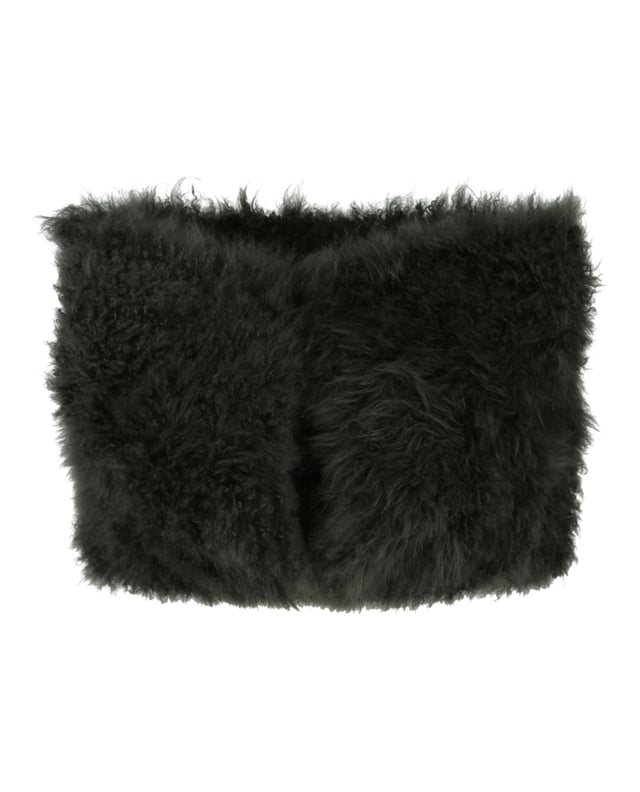 Bottega Veneta Womens Goat Fur Shawl
